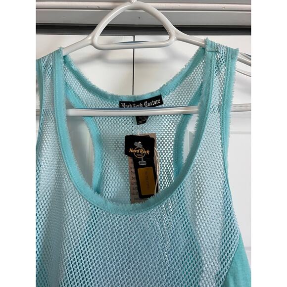 Hard Rock Couture Tampa Hotel Casino Tank Top Size M NWT – Tie-Dye Mesh Festival - Picture 3 of 10